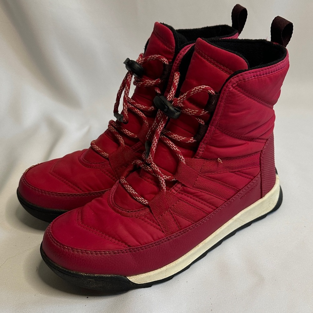 Big Kid Size 4 Sorel Red Winter Boots
